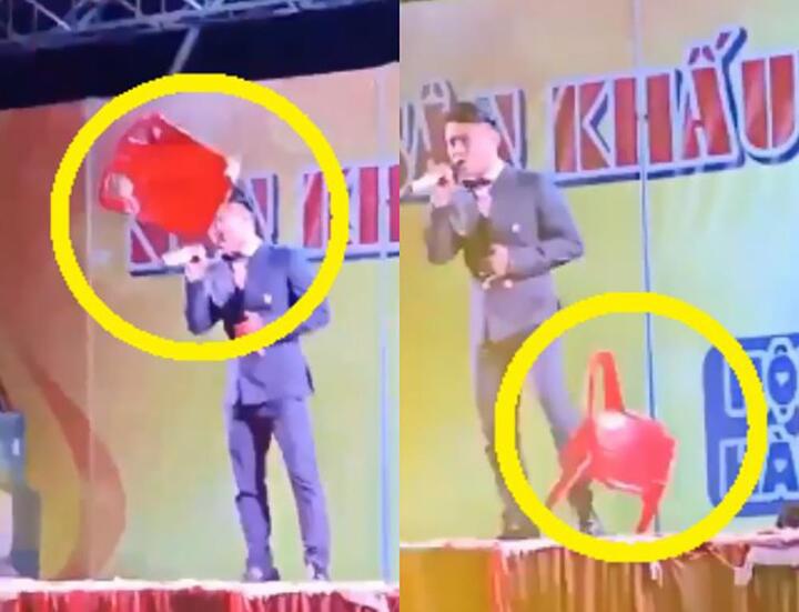 Bị ném ghế, chọi đá và những sự cố nguy hiểm sao Việt từng gặp khi đi diễn - 5