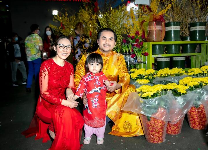 Tổ ấm nhỏ hạnh phúc của Đức Tiến.
