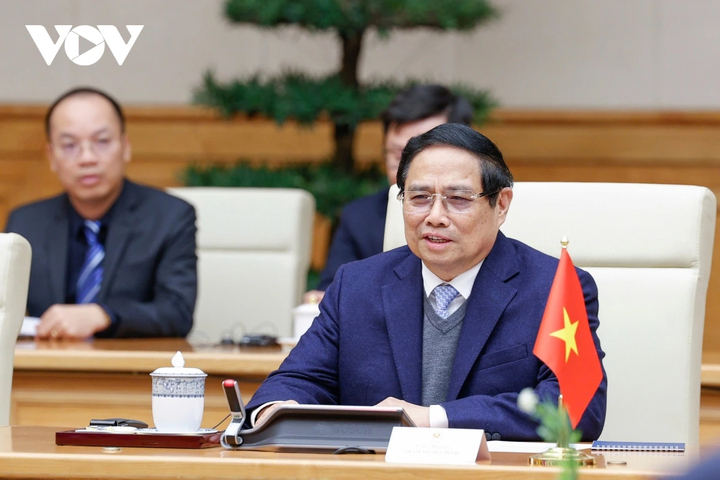 Thủ tướng Phạm Minh Chính bày tỏ vui mừng chào đón Thủ tướng New Zealand Christopher Luxon cùng đoàn đại biểu cấp cao sang thăm Việt Nam, đồng thời dự Diễn đàn tương lai ASEAN lần thứ hai tại Hà Nội.
