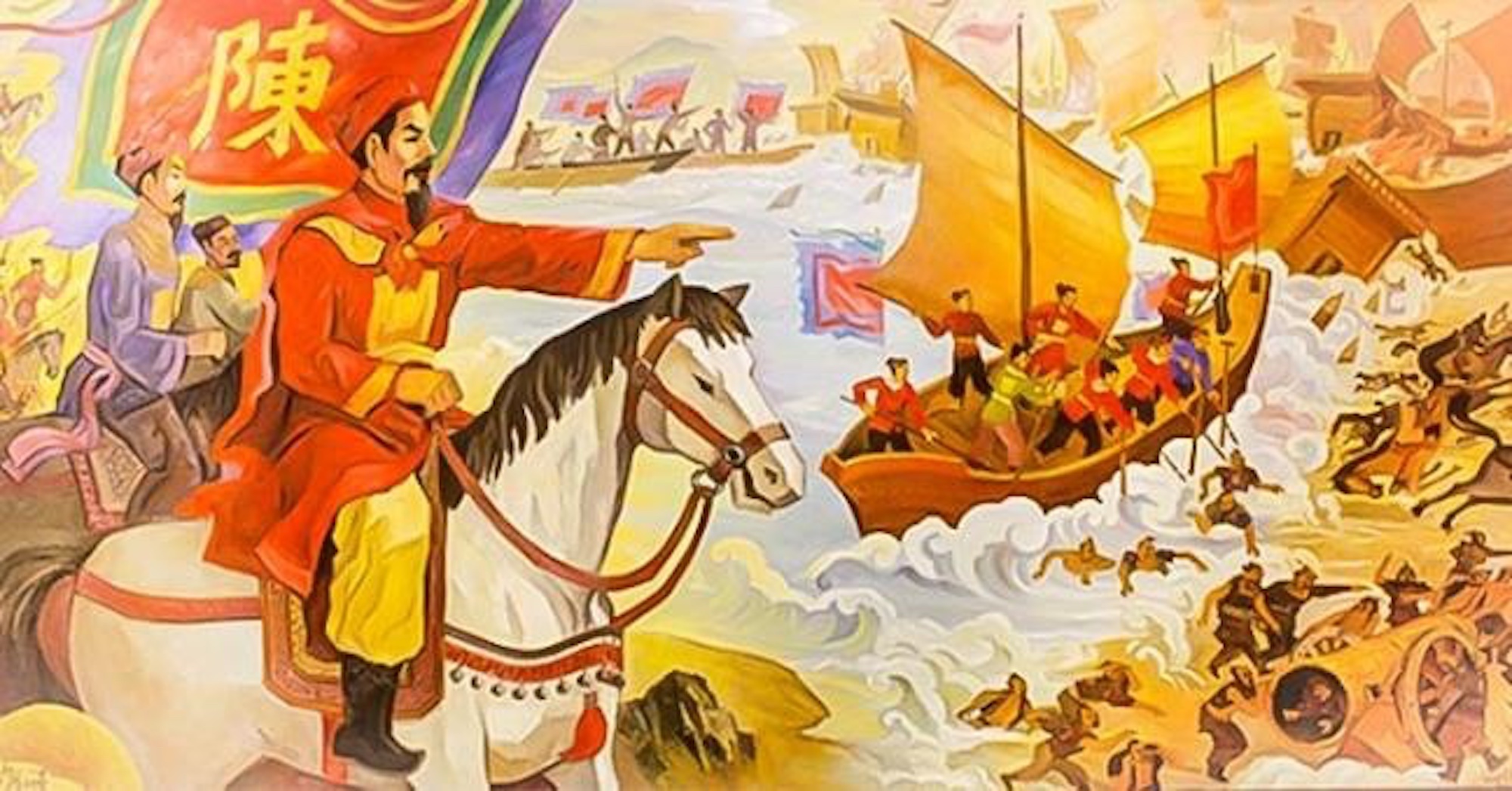Vị vua 3 lần đánh giặc Nguyên Mông, lập chị họ làm hoàng hậu là ai? - 4